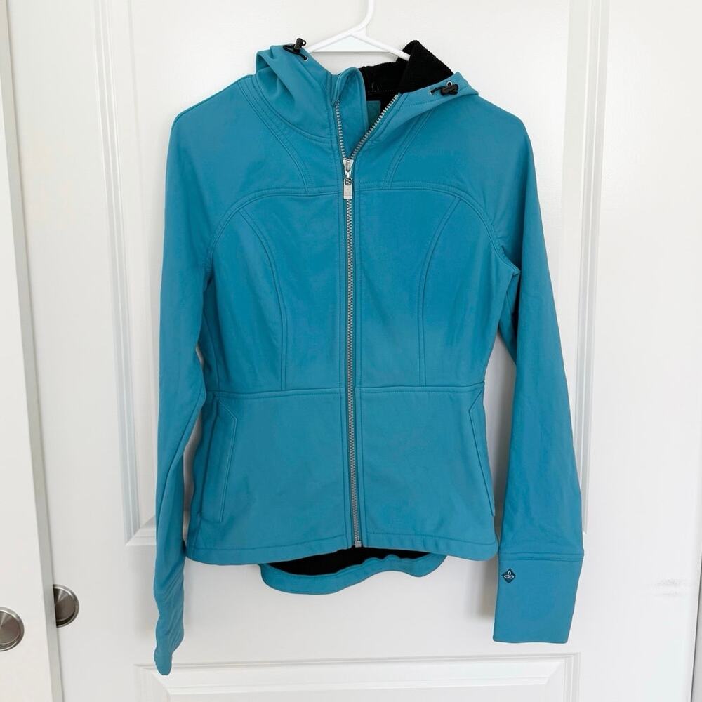 Prana Softshell Full Zip Fleece Lined Rockaway Ja… - image 1